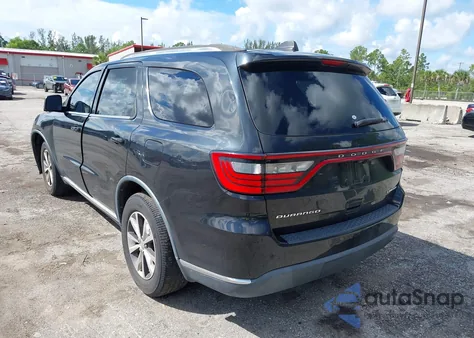 2016 Dodge Durango Limited из США, поврежденный, VIN 1C4RDHDG2GC322388